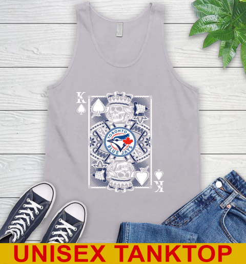 Toronto Blue Jays MLB Baseball The King Of Spades Death Cards Shirt Tank Top 3