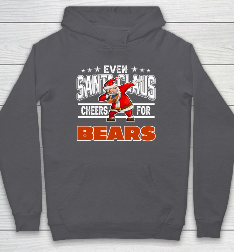 Chicago Bears Even Santa Claus Cheers For Christmas NFL Hoodie 4