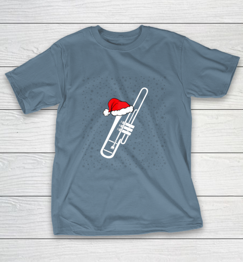 Christmas Gift Trombone Santa Trombone Funny Xmas Pajama T-Shirt 6