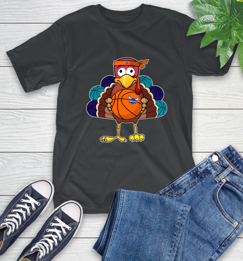 Charlotte Hornets Turkey thanksgiving day T-Shirt 2