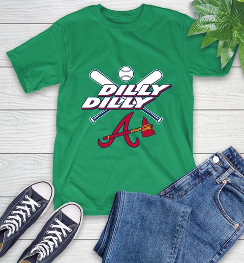 MLB Atlanta Braves Dilly Dilly Baseball Sports T-Shirt 7