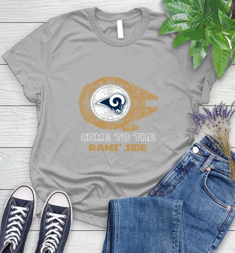 NFL Come To The Los Angeles Rams Wars Football Sports Women's T-Shirt 5