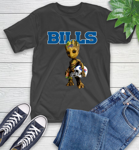 Buffalo Bills NFL Football Groot Marvel Guardians Of The Galaxy T-Shirt 2