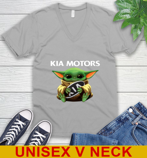 Star Wars Baby Yoda Hugs Kia Motors Car Shirt 49