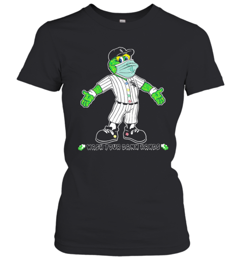 Chicago White Sox Mask Wash Your Damn Hands Women's T-Shirt