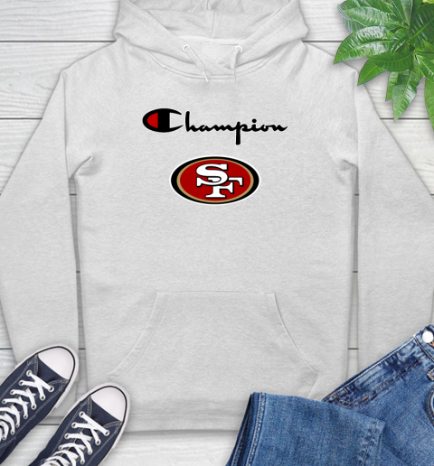 NFL Football San Francisco 49ers Champion Shirt Hoodie