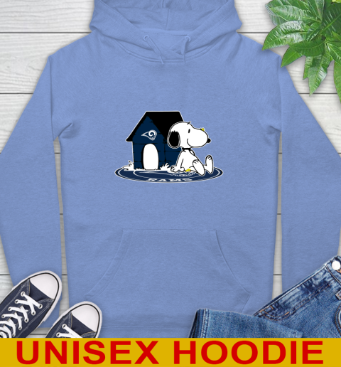 NFL Football Los Angeles Rams Snoopy The Peanuts Movie Shirt Hoodie 11