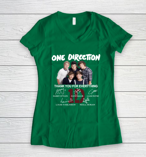 One Direction thank you for every thing Women's V-Neck T-Shirt 3