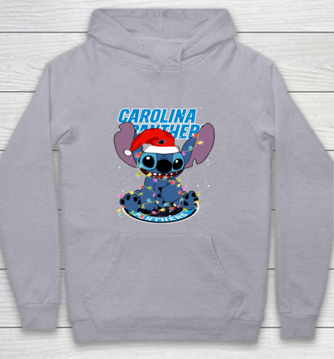 Carolina Panthers NFL Football noel stitch Christmas Youth Hoodie 4