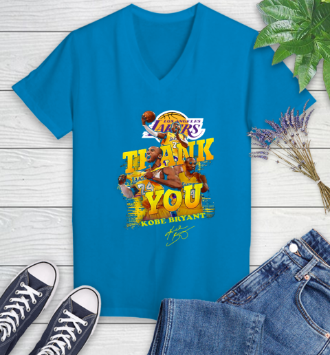 Great Thank you Kobe Bryant Los Angeles Lakers signature shirt 76