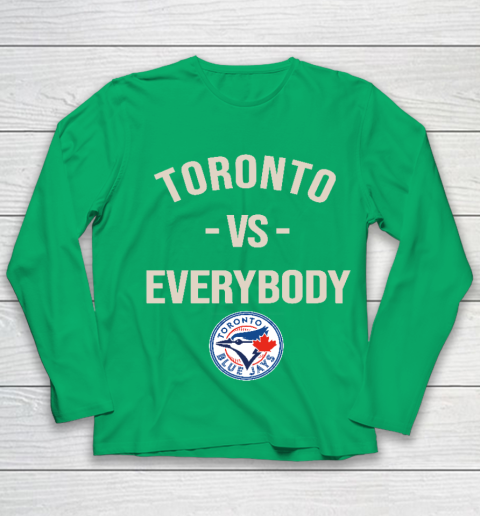 Toronto Blue Jays Vs Everybody Youth Long Sleeve 4