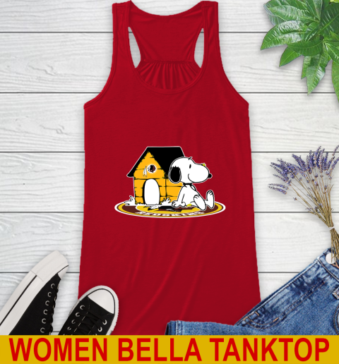 NFL Football Washington Redskins Snoopy The Peanuts Movie Shirt Racerback Tank 6