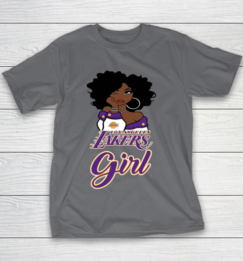 Los Angeles Lakers Girl NBA Youth T-Shirt 8