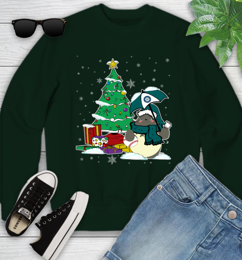 St.Louis Cardinals MLB Baseball Cute Tonari No Totoro Christmas Sports (2) Youth Sweatshirt 9