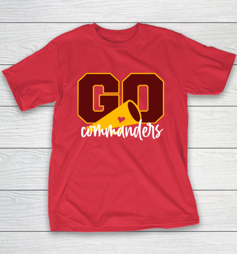 Go Cheer Commanders Youth T-Shirt 7