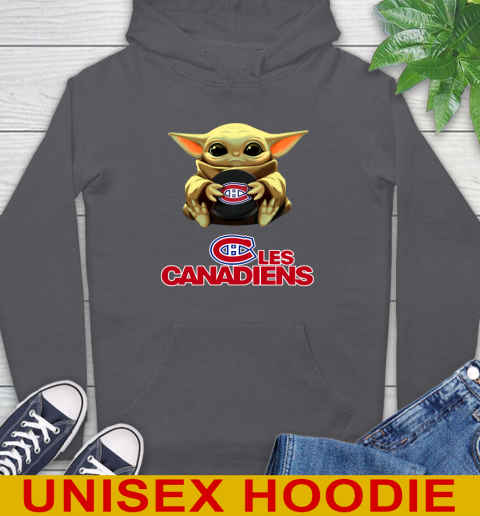 NHL Hockey Montreal Canadiens Star Wars Baby Yoda Shirt 19