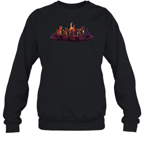 Campfire Cats Sweatshirt