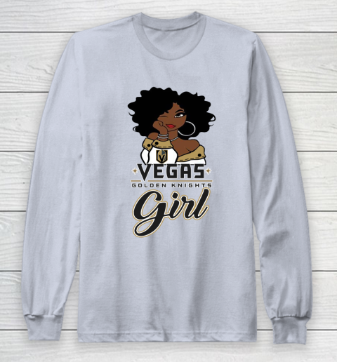 Vegas Golden Knights Girl NHL Long Sleeve T-Shirt 6