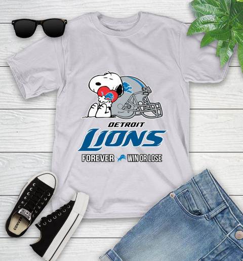 NFL The Peanuts Movie Snoopy Forever Win Or Lose Football Detroit Lions 106