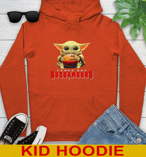 NFL Football Tampa Bay Buccaneers Baby Yoda Star Wars Shirt Youth