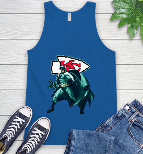 NFL Batman Football Sports Kansas City Chiefs Tank Top 5