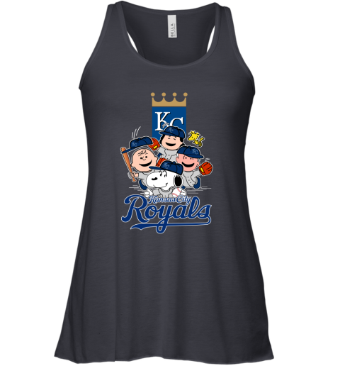 Youth Heather Gray Kansas City Royals Sleeveless T-Shirt Size: Medium