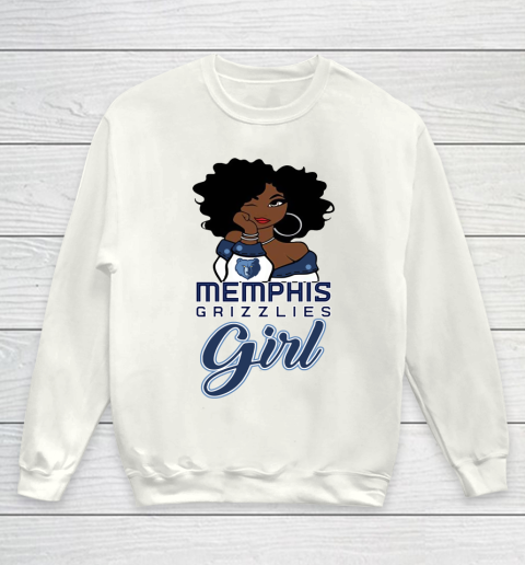 Memphis Grizzlies Girl NBA Youth Sweatshirt 2