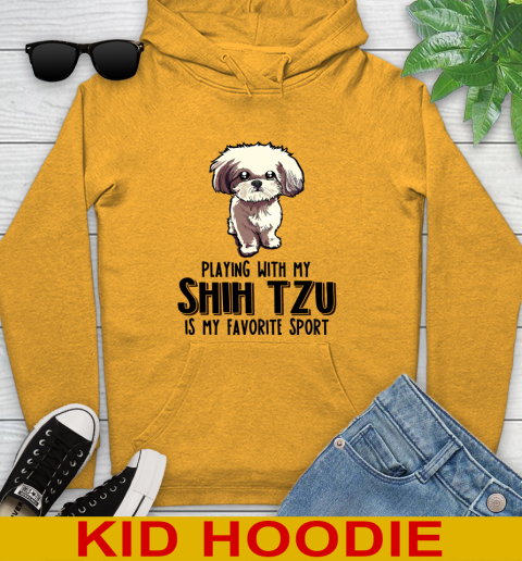 Playing with my shih tzu is my favorite sport 113