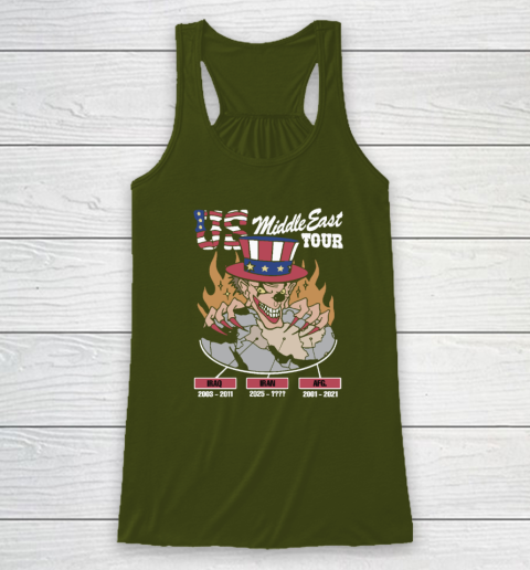 US Middle East Tour Iraq Iran AFG Racerback Tank 2