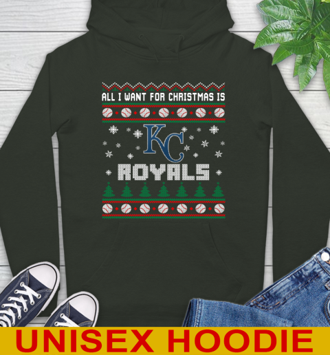 MLB All I Want For Christmas Is Kansas City Royals Baseball Sports 24