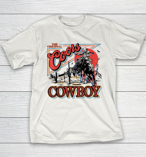 Coors Cowboy Western Life Design, Cowboy Life Youth T-Shirt
