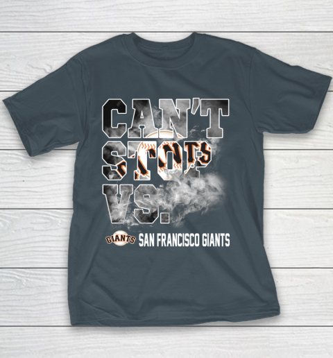 MLB San Francisco Giants Baseball Can't Stop Vs Giants Youth T-Shirt 5