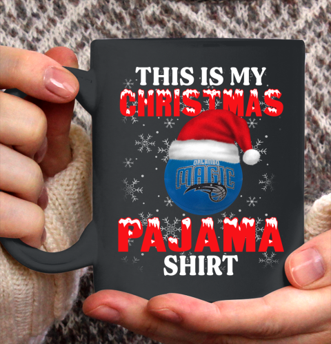Orlando Magic This Is My Christmas Pajama Shirt NBA Ceramic Mug 11oz