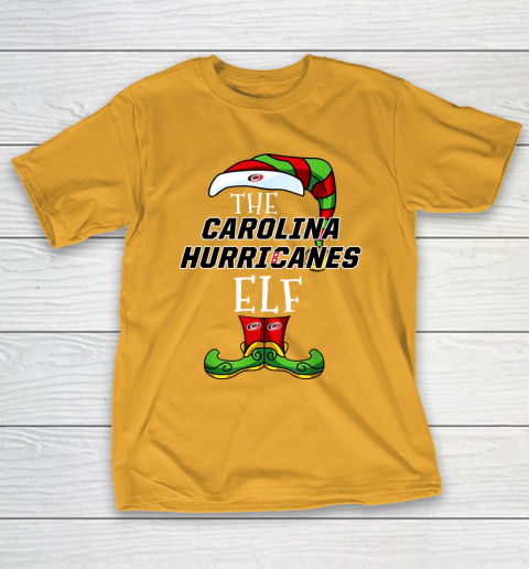 Carolina Hurricanes Christmas ELF Funny NHL T-Shirt 2