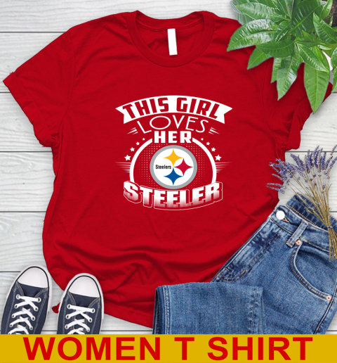 Pittsburgh Steelers NFL Football This Girl Loves Her Team 95