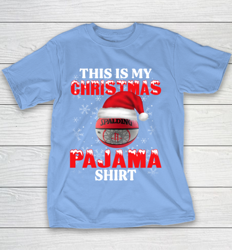 Houston Rockets This Is My Christmas Pajama Shirt NBA Youth T-Shirt 8