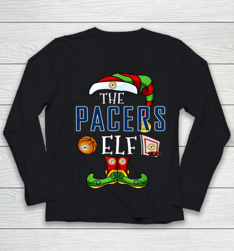 Indiana Pacers Christmas ELF Funny NBA Youth Long Sleeve