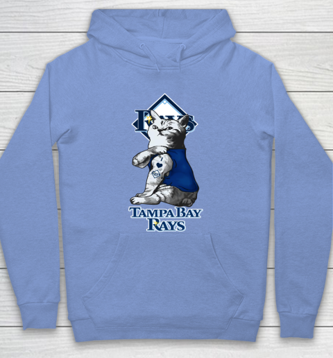 MLB Baseball My Cat Loves Tampa Bay Rays Hoodie 8