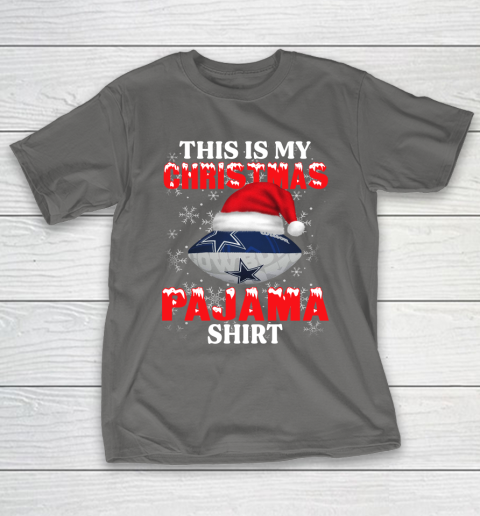 Dallas Cowboys This Is My Christmas Pajama Shirt NFL T-Shirt 8