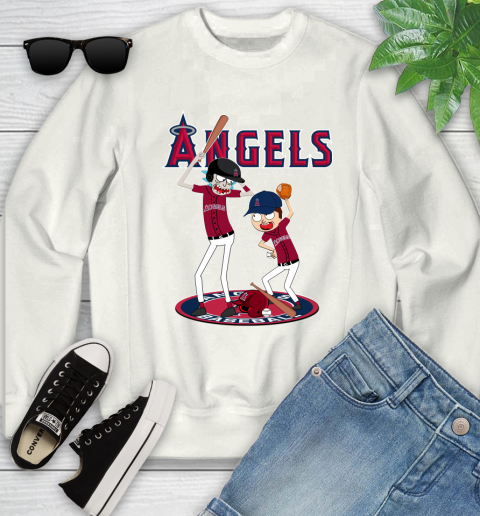 MLB Los Angeles Angels Rick And Morty Baseball 115