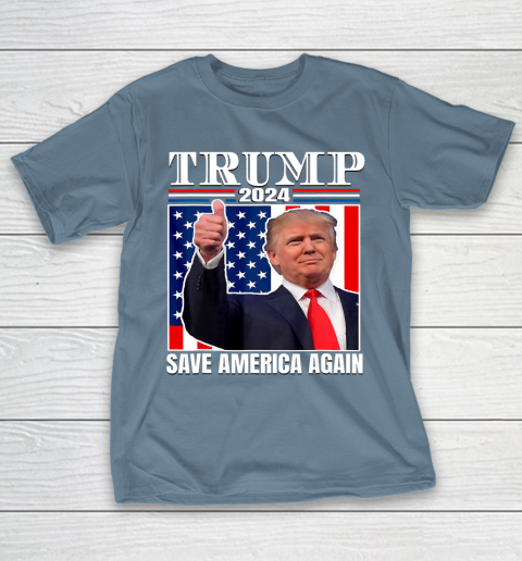 Trump 2024 Shirt Save America Again Shirt Donald Trump T-Shirt 6
