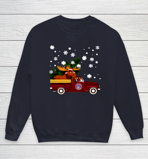 New York Rangers Bring Christmas Home NHL Youth Sweatshirt 2