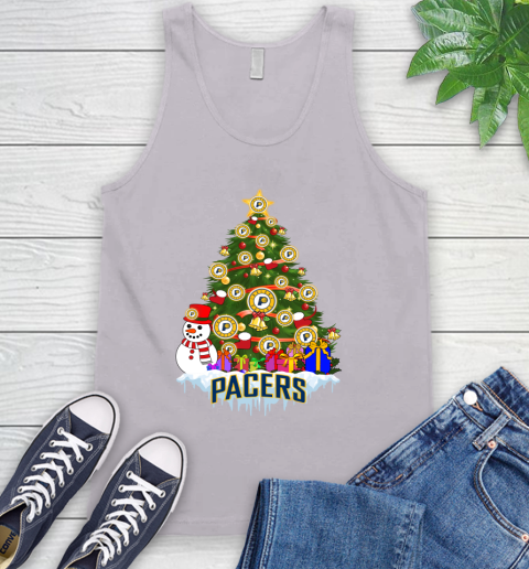 Indiana Pacers Merry Christmas NBA Basketball Sports Tank Top 4