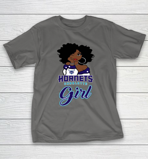 Charlotte Hornets Girl NBA T-Shirt 9