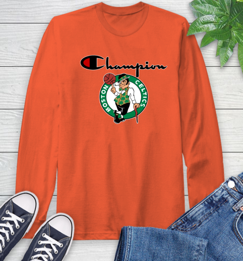 NBA Basketball Boston Celtics Champion Shirt Long Sleeve T-Shirt 3