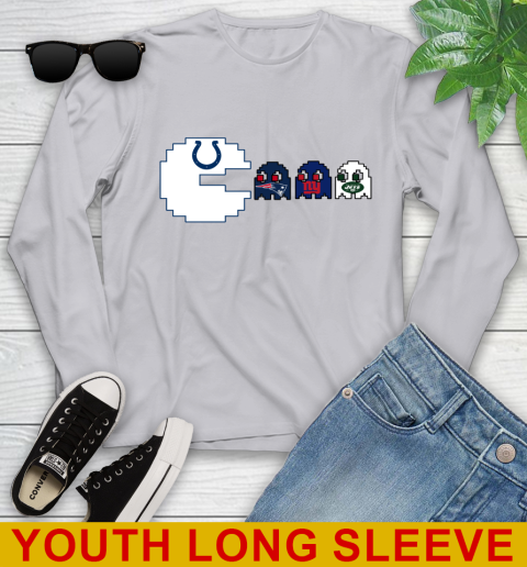 Indianapolis Colts NFL Football Pac Man Champion Youth Long Sleeve 6