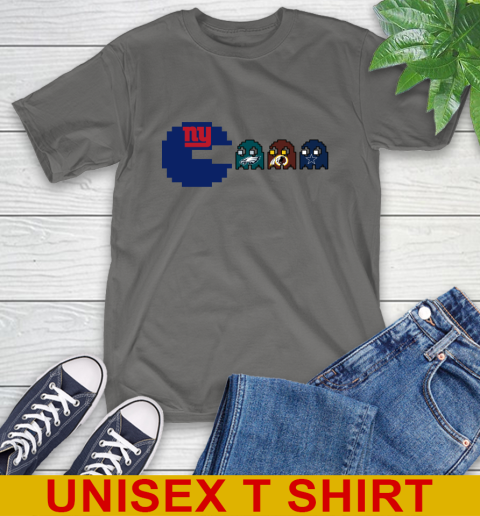 New York Giants NFL Football Pac Man Champion T-Shirt 8