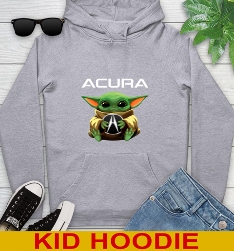 Star Wars Baby Yoda Hugs Acura Car Shirt 133
