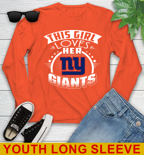 New York Giants NFL Football This Girl Loves Her Team 119