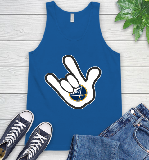 Buffalo Sabres NHL Hockey Mickey Rock Hand Disney Tank Top 5